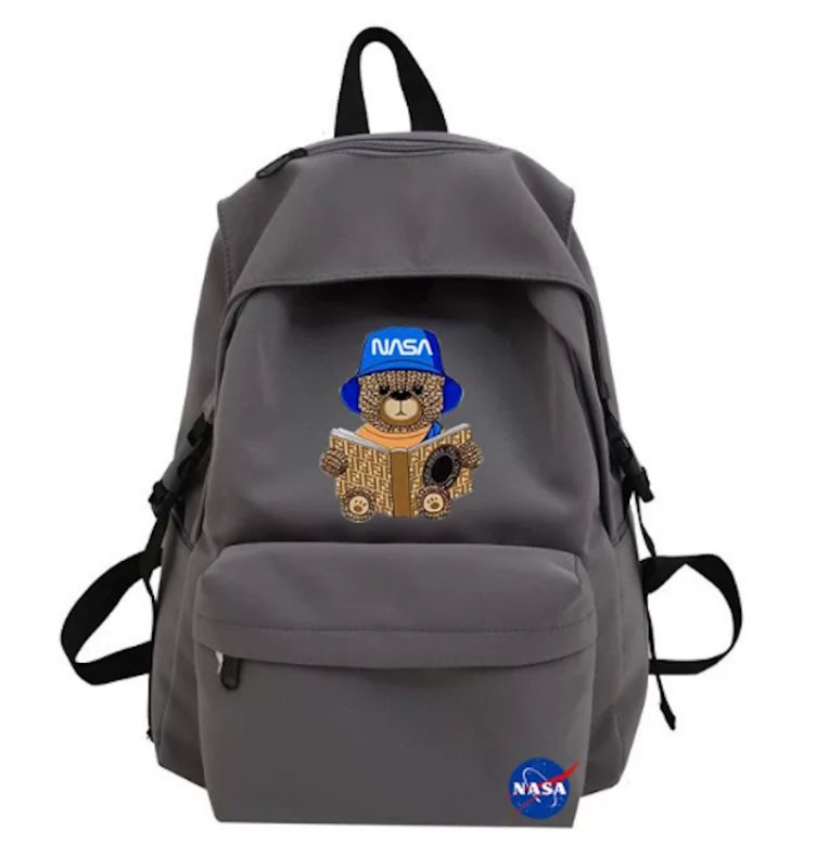 画像4: NASA x Reading Bear  Backpack ユニセックス男女兼用NASA×読書リーディングベアバックパック トートショルダーバッグ (4)