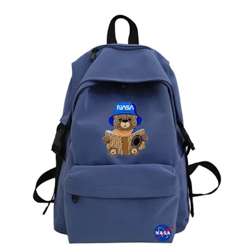 画像2: NASA x Reading Bear  Backpack ユニセックス男女兼用NASA×読書リーディングベアバックパック トートショルダーバッグ (2)