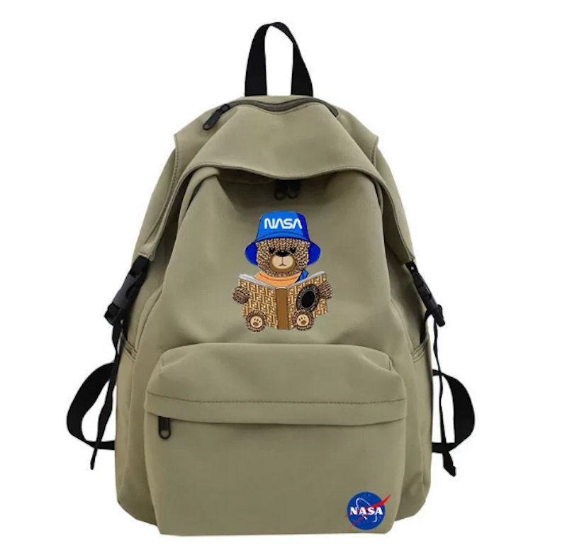 画像5: NASA x Reading Bear  Backpack ユニセックス男女兼用NASA×読書リーディングベアバックパック トートショルダーバッグ (5)