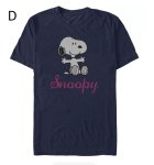 画像5: 80s Vintage Style Snoopy & Friends Print T-shirt  　 ユニセックス 男女兼用80'ヴィンテージスタイルスヌーピー＆フレンズプリント 半袖Tシャツ (5)