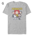 画像8: 80s Vintage Style Snoopy & Friends Print T-shirt  　 ユニセックス 男女兼用80'ヴィンテージスタイルスヌーピー＆フレンズプリント 半袖Tシャツ (8)