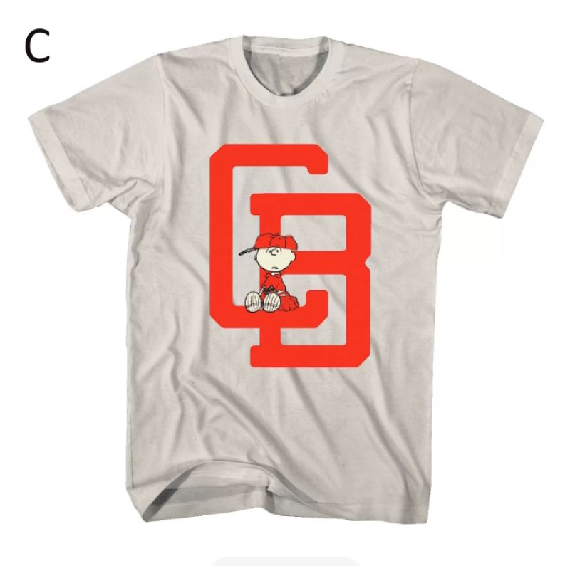 画像4: 80s Vintage Style Snoopy & Friends Print T-shirt  　 ユニセックス 男女兼用80'ヴィンテージスタイルスヌーピー＆フレンズプリント 半袖Tシャツ (4)