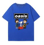 画像3: Oasis x Snoopy Rock Band T-Shirt　 ユニセックス 男女兼用オアシス×スヌーピーロックバンドTシャツ 半袖Tシャツ (3)