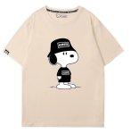 画像3: Oasis Cap x Snoopy Rock Band T-Shirt T-Shirt　 ユニセックス 男女兼用オアシスキャップ×スヌーピーロックバンドTシャツ 半袖Tシャツ (3)