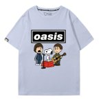 画像6: Oasis x Snoopy Rock Band T-Shirt　 ユニセックス 男女兼用オアシス×スヌーピーロックバンドTシャツ 半袖Tシャツ (6)