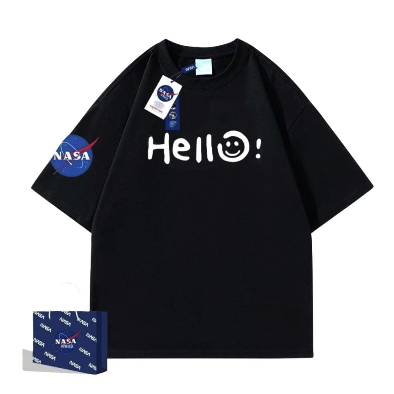 画像3: HELL Smile x NASA printT-shirt　ユニセックス 男女兼用HELLスマイル×ナサNASAプリントTシャツ (3)