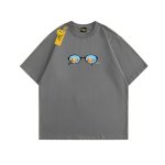 画像4: Glass & Dog T-Shirt　 ユニセックス 男女兼用グラスメガネ＆ドッグプリント 半袖Tシャツ (4)