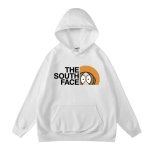 画像1: Men's UnisexTHE SOUTH FACE loose oversize long-sleeved hooded pullover sweater   ユニセックス 男女兼用THE SOUTH FACEオーバーサイズ長袖フーディパーカー (1)