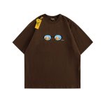 画像8: Glass & Dog T-Shirt　 ユニセックス 男女兼用グラスメガネ＆ドッグプリント 半袖Tシャツ (8)