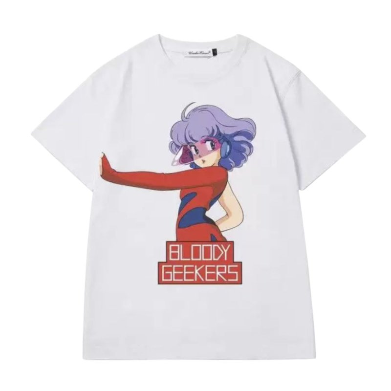 画像2: Men's Unisex magical girl print Tshirts ユニセックス 男女兼用 魔法の天使クリィミーマミ マジカルガールプリント Tシャツ (2)