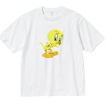 画像1: Secret Tweety Print T-shirt  　 ユニセックス 男女兼用シークレットトゥイーティープリント 半袖Tシャツ (1)
