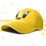 画像5: Looney Tunes Tweety Baseball Cap Hat ユニセックス男女兼用 ルーニー・テューンズ トゥイーティー 野球帽 キャップ 帽子 (5)