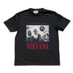 画像1: Nirvana Vintage Photo Prints T-Shirt　 ユニセックス 男女兼用ニルバーナヴィンテージフォトプリント 半袖Tシャツ (1)