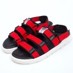 画像2: Unisex 3-strap platform sports sandals  ユニセックス 男女兼用 3ストラップ厚底スポーツサンダル (2)