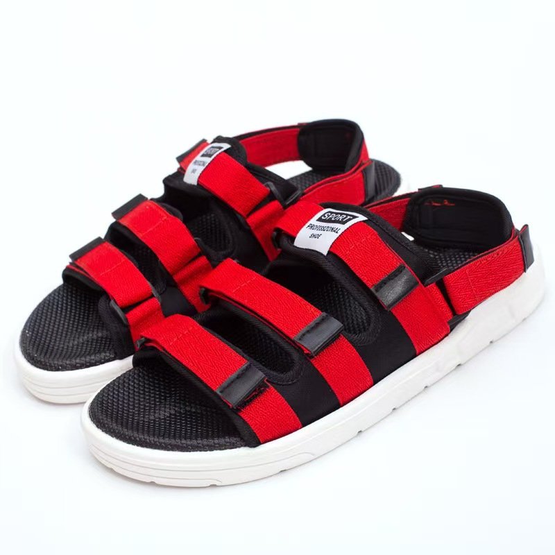 画像2: Unisex 3-strap platform sports sandals  ユニセックス 男女兼用 3ストラップ厚底スポーツサンダル (2)
