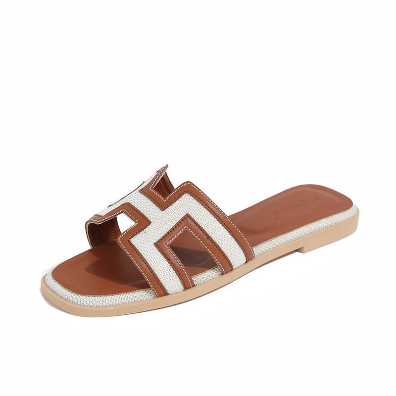 画像3: Flat H Sandal Slippers 　Hフラットサンダルスリッパ (3)