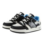 画像1: Unisex Simpsons Leather Lace-Up Sneakers Shoes  ユニセックスシンプソンズレザー レースアップ スニーカーシューズ  (1)