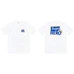 画像2: Superhero x Dog Prints T-Shirt　 ユニセックス 男女兼用スーパーヒーロー×ドッグプリント 半袖Tシャツ (2)