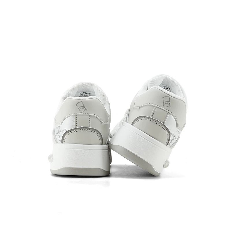 画像5: Unisex Simpsons Leather Lace-Up Sneakers Shoes  ユニセックスシンプソンズレザー レースアップ スニーカーシューズ  (5)