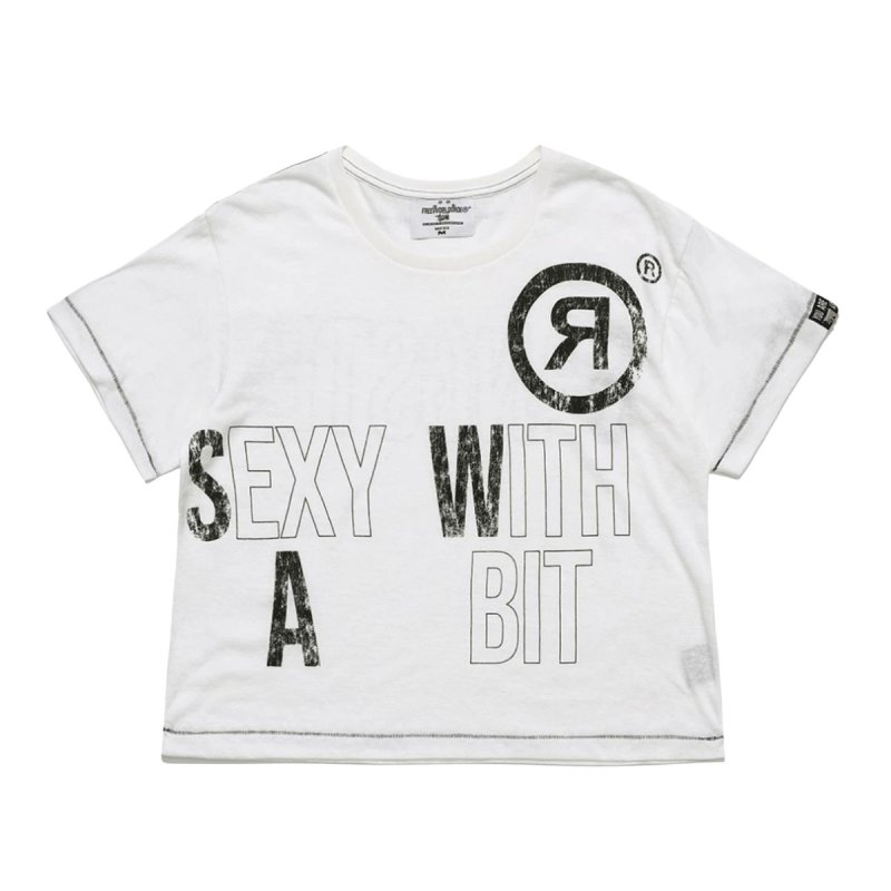 画像1: Men's  SEXY WITH A BIT DTG Tshirts ユニセックス 男女兼用 SEXY WITH A BIT DTG プリント Tシャツ (1)