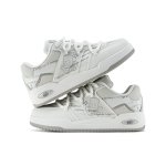画像4: Unisex Simpsons Leather Lace-Up Sneakers Shoes  ユニセックスシンプソンズレザー レースアップ スニーカーシューズ  (4)