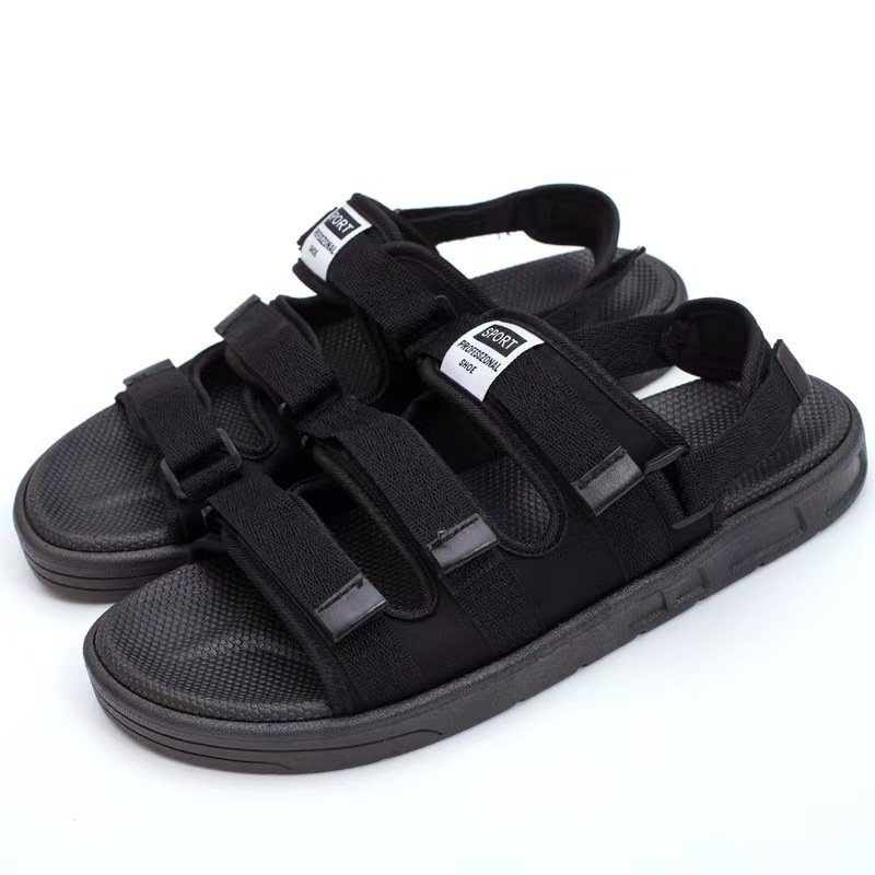 画像4: Unisex 3-strap platform sports sandals  ユニセックス 男女兼用 3ストラップ厚底スポーツサンダル (4)