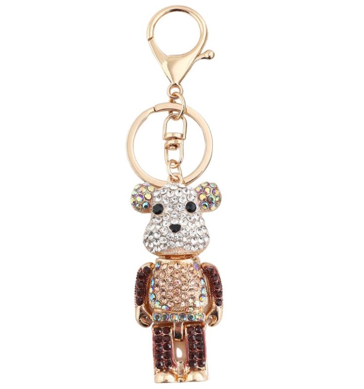 画像4: Bearbrick Crystal Key Bag Charm　ベアブリッククリスタル キーリングバッグチャーム (4)