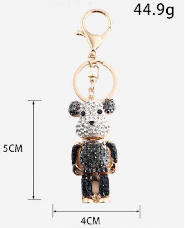 画像5: Bearbrick Crystal Key Bag Charm　ベアブリッククリスタル キーリングバッグチャーム (5)