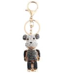 画像2: Bearbrick Crystal Key Bag Charm　ベアブリッククリスタル キーリングバッグチャーム (2)