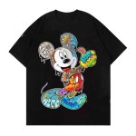 画像2: Unisex Romax Tex Mickey Collage Printed T-shirt ユニセックス 男女兼用 キッズ ジュニア ミッキー コラージュ プリント半袖 Tシャツ 家族でお揃い (2)