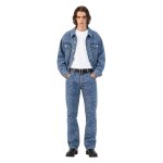 画像4: Unisex Bear Monogram Denim Jacket & Pants Set Up 男女兼用 メンズ ベア 熊 モノグラム デニム ジーンズ ジャケット Gジャン ジーンズ パンツ セットアップ 上下 (4)