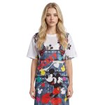 画像3: Oversized Kids Disney Mickey & Minnie mouse Trompe l'oeil Print Dress kids to adults キッズ ディズニー ミニーマウス ミニーちゃん だまし絵 ワンピース 親子コーデ (3)