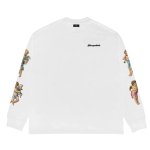 画像2: AFGK A FEW GOOD KIDS FFF DONCARE  Angel & Maria Long Sleeve Puruover ユニセックス 男女兼用 エンジェル & マリア ロングスリーブTシャツ 長袖 (2)