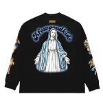 画像3: AFGK A FEW GOOD KIDS FFF DONCARE  Angel & Maria Long Sleeve Puruover ユニセックス 男女兼用 エンジェル & マリア ロングスリーブTシャツ 長袖 (3)