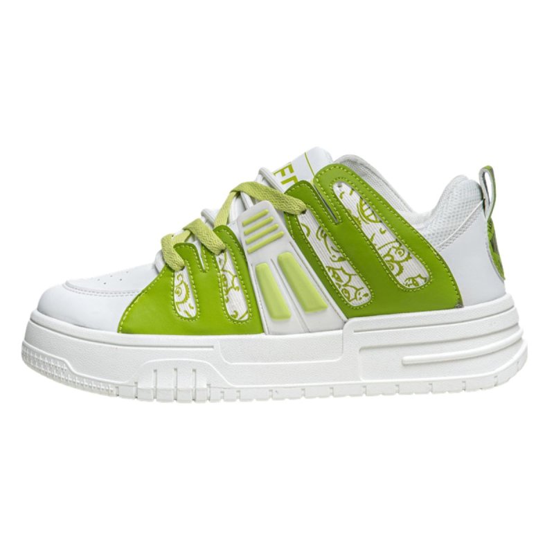 画像2: Unisex Spongebob Canvas sneakers Shoes ユニセックス 男女兼用 隠れスポンジボブ レースアップ キャンバス スニーカー (2)
