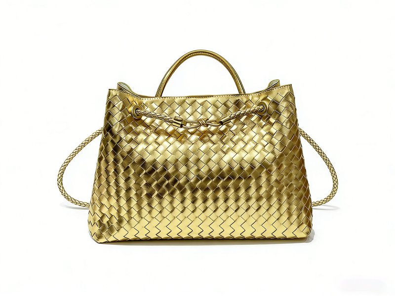 画像6: Intreccio Tote Bag shoulder bag イントレチャート 編み込み トートバッグ (6)