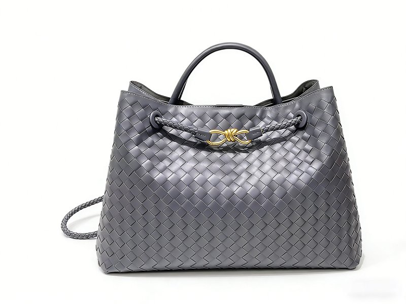 画像3: Intreccio Tote Bag shoulder bag イントレチャート 編み込み トートバッグ (3)