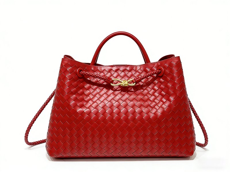 画像4: Intreccio Tote Bag shoulder bag イントレチャート 編み込み トートバッグ (4)