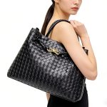 画像1: Intreccio Tote Bag shoulder bag イントレチャート 編み込み トートバッグ (1)