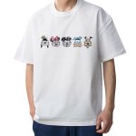 画像2: Mickey Mouse & Donald Duck and others Print Short-Sleeve T-Shirt 　男女兼用 ユニセックス ミッキーマウス＆ドナルドダックアザー プリント半袖Tシャツ (2)