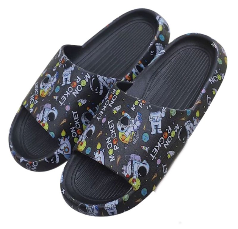 画像2:  Unisex Astronaut Prince Sandal Slippers   男女兼用 宇宙飛行士クロッグサンダルスリッパシャワー ビーチサンダル シューズ (2)