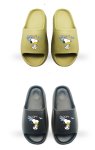 画像5:  Unisex Snoopy & Woodstock Platform Sandals/Slippers   男女兼用 スヌーピー＆ウッドストック厚底クロッグサンダルスリッパシャワー ビーチサンダル シューズ (5)