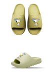 画像4:  Unisex Snoopy & Woodstock Platform Sandals/Slippers   男女兼用 スヌーピー＆ウッドストック厚底クロッグサンダルスリッパシャワー ビーチサンダル シューズ (4)
