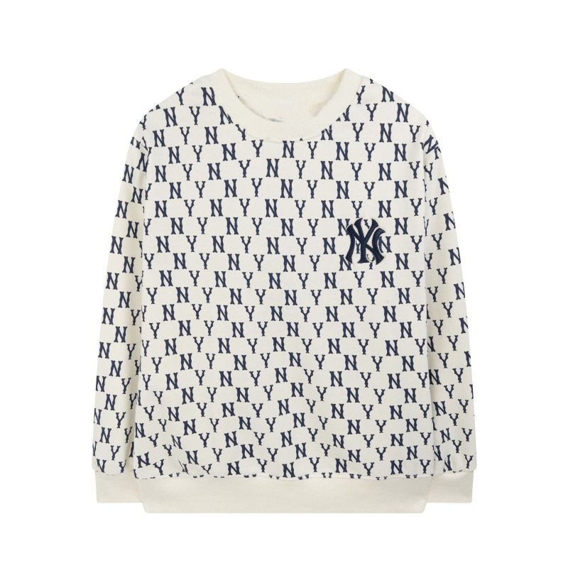 画像4: MLB NY Front Monogram Embroidery Sweatshirt ユニセックス 男女兼用 MLB NY モノグラム フロントロゴ スウェット トレーナー (4)