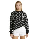 画像4: MLB Women’s NY Monogram All-Over Print Crewneck Sweatshirt ユニセックス 男女兼用 MLB NY モノグラム ロゴ スウェット トレーナー (4)