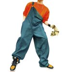 画像2: Unisex Overalls all-in-one　男女兼用ユニセックス オーバーオール つなぎ (2)