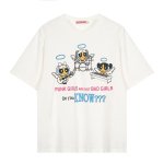 画像2: Unisex Angel Powerpuff Girls PUNK GIRLS ARE NOT BAD GIRLS Paint  t-shirt  男女兼用 ユニセックス エンジェル 天使 パワーパフガールズ プリントTシャツ (2)