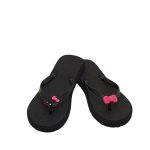 画像4: Kitty & Ribbon Thong Beach Shower Sandals shoes　キティー＆リボントングビーチシャワーサンダルスリッパシューズ (4)