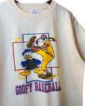 画像3: Goofy & Donald Duck Vintage Style Print Short-Sleeve T-Shirt 　男女兼用 ユニセックス グーフィ＆ドナルドダッグヴィンテージスタイルプリント半袖Tシャツ (3)