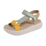 画像1: Thick-soled back-strap sports sandals　ユニセックス男女兼用厚底バックストラップスポーツサンダル (1)